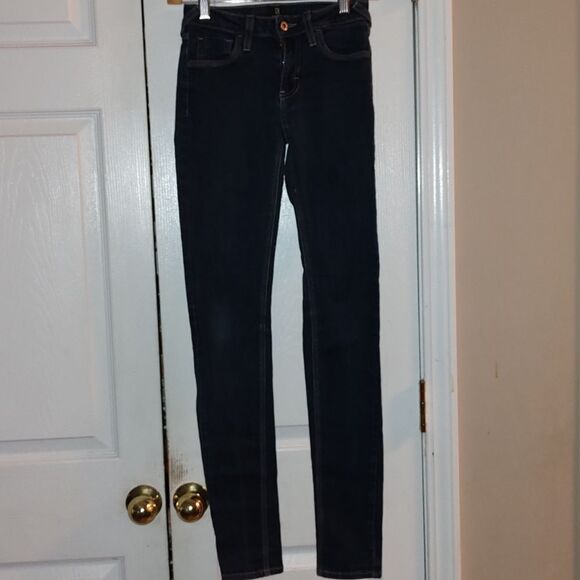 Just Black JB The Ultimate Dark Wash Skinny Women's Jeans Size 26 - Picture 1 of 8